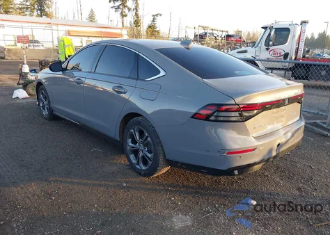 2025 Honda Accord Hybrid Ex-L из США, поврежденный, VIN 1HGCY2F60SA063904